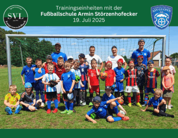 Kicken, Planschen, Ritterspiele – Glonner F2-Jugend auf großer Abenteuerfahrt
